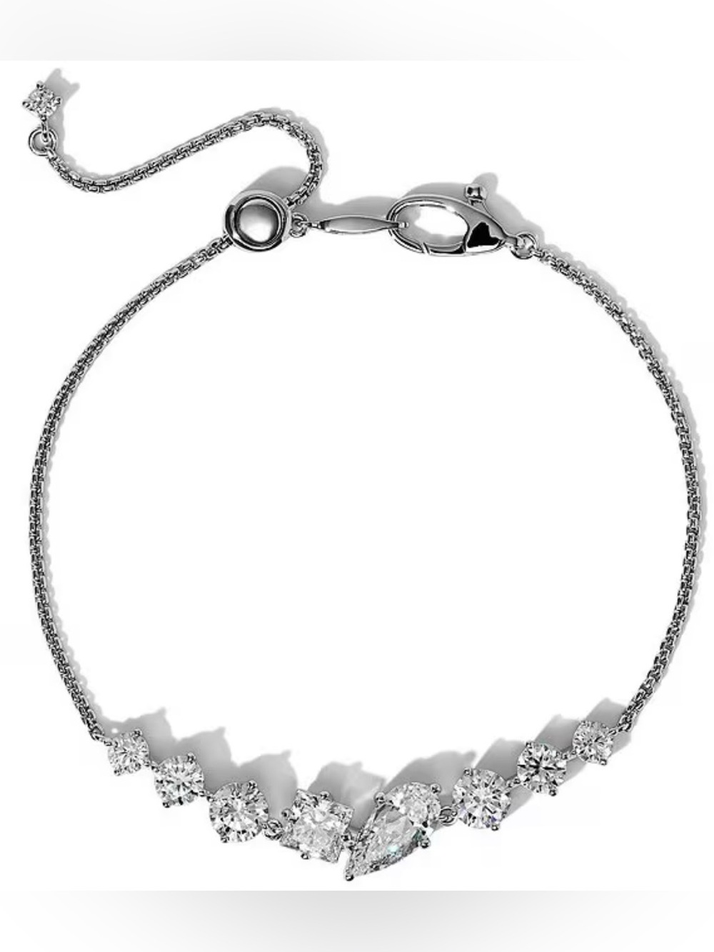 Nadri Lucia Rhinestone Adjustable Bracelet